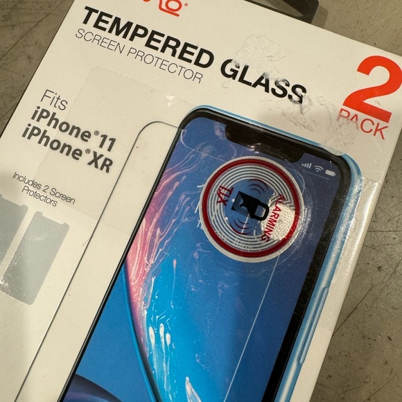 ๐ 2 pack tempered glass for iPhone! See pic 4  the details! Protect your phone! - Picture 4 of 4